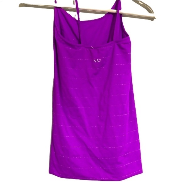 VSX purple athletic tank top Medium - Picture 3 of 8